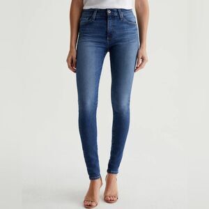 Ag Adriano Goldschmied Skinny Blue Jeans Sleek Fit